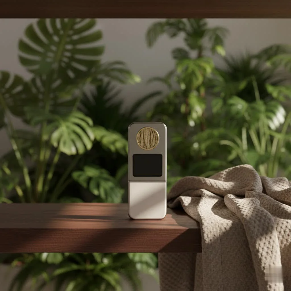 Smartphone recording audio in a quiet environment