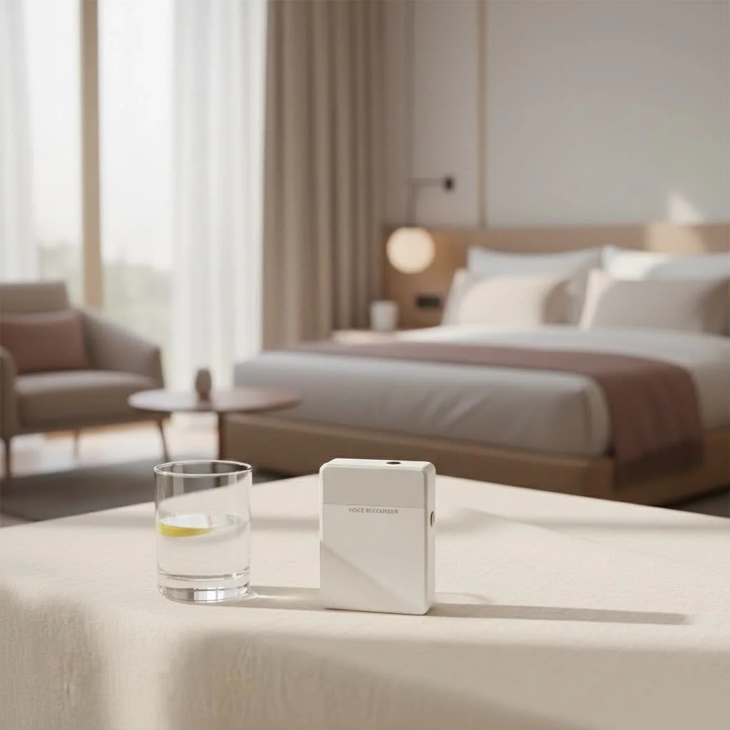 Modern voice recorder with transcription device