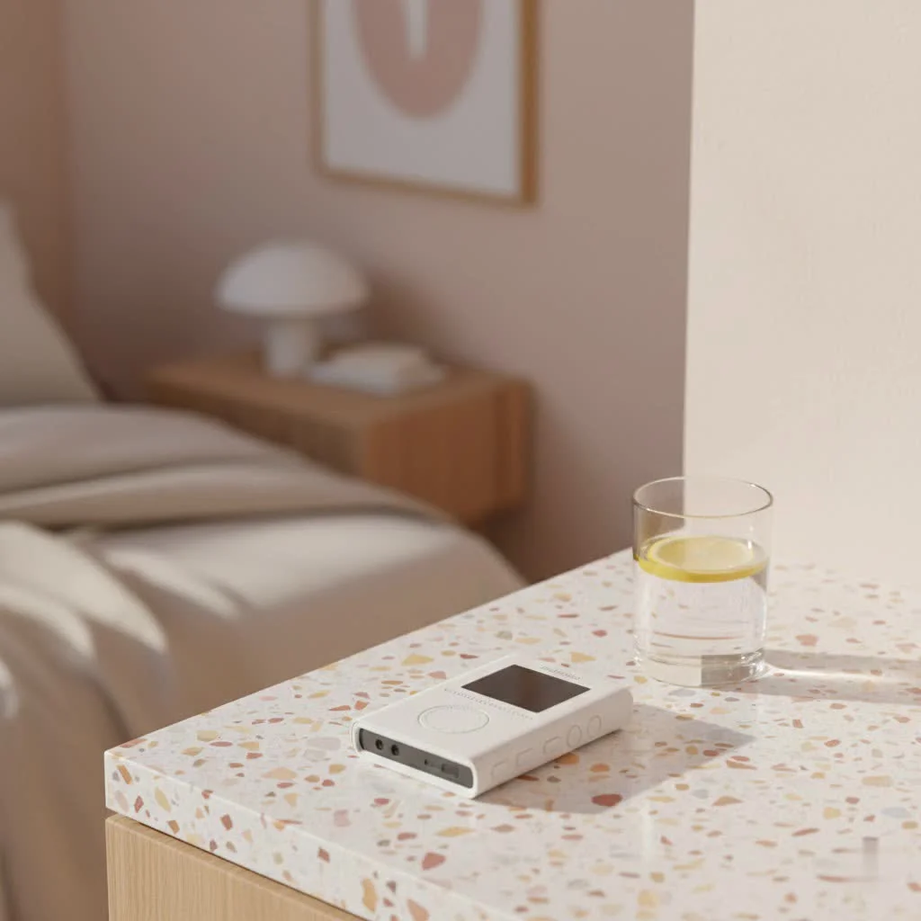 Smartphone displaying Easy Voice Recorder Pro interface