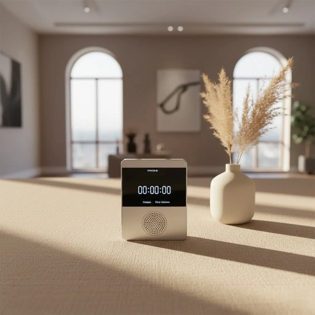 High-quality voice recorder capturing clear audio