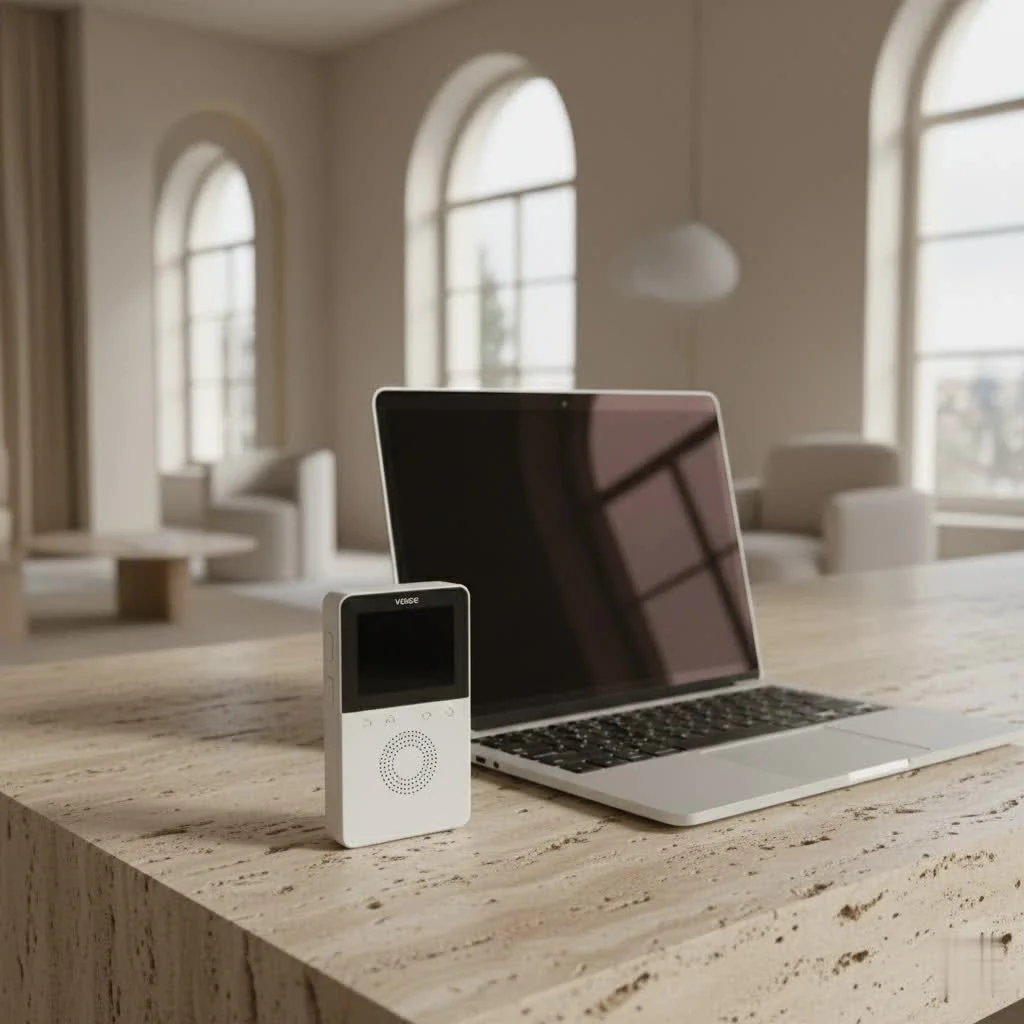 Miniature USB flash drive voice recorder for discreet audio capture