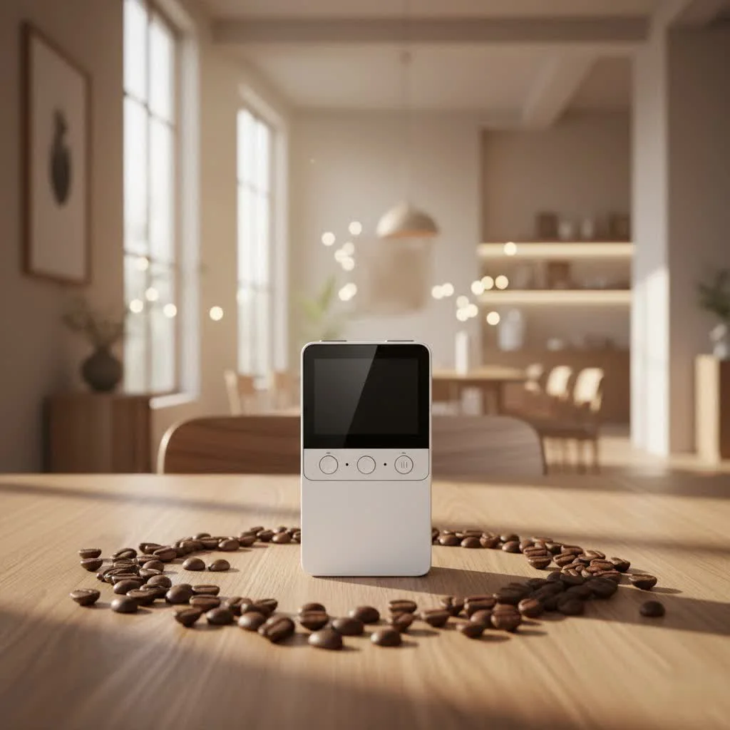Keychain voice recorder discreetly capturing audio